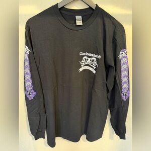Gildan “Clan Inebriated” Black Long Sleeve Tee